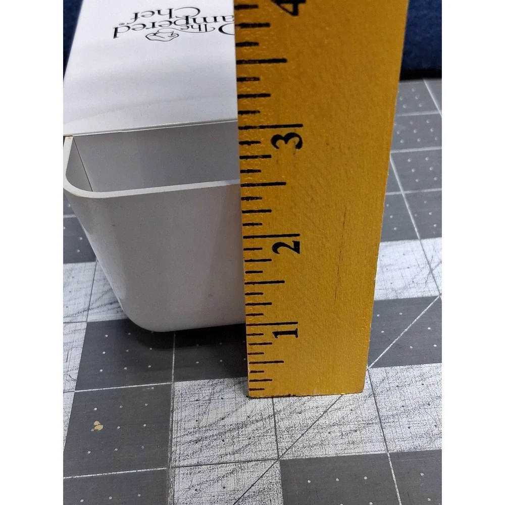 Pampered Chef Adjustable Measuring Cup White 1 Cup 250 ml Plastic Kitchen Tool